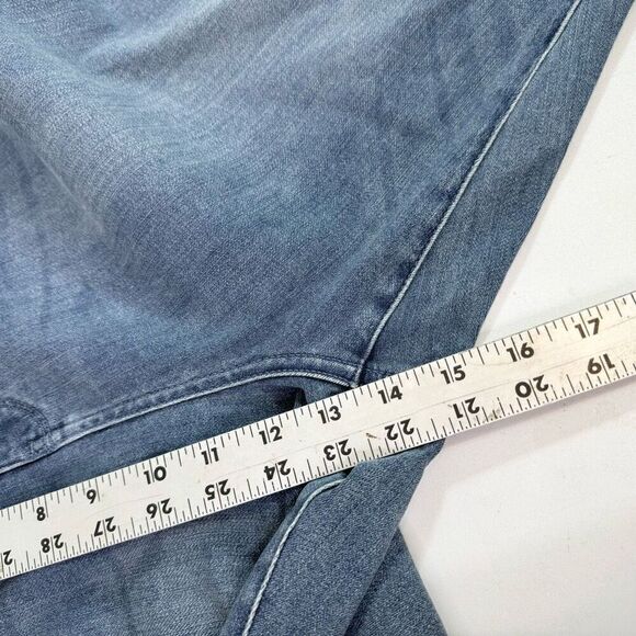 NYDJ Jeans Womens 22WBlue Stretch Zippered Pocketed Boot Cut Plus New - Picture 3 of 12